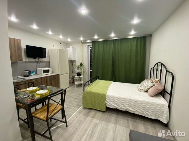 

Квартира-студия, 29 м², 3 кровати