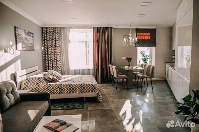 

Квартира-студия, 40 м², 1 кровать