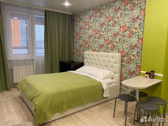 

Квартира-студия, 29 м², 2 кровати