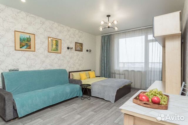 

Квартира-студия, 32 м², 2 кровати