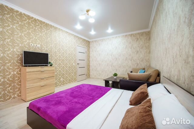 

1-к. квартира, 40 м², 2 кровати