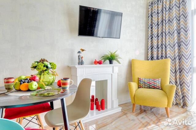 

1-к. квартира, 53 м², 3 кровати
