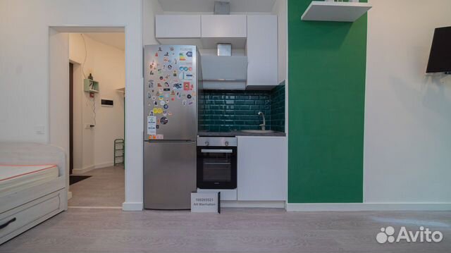 

Квартира-студия, 26 м², 2 кровати