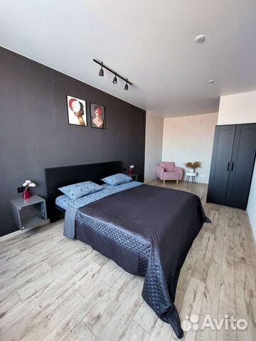 

1-к. квартира, 42 м², 2 кровати