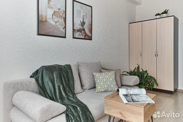 

2-к. квартира, 40 м², 2 кровати