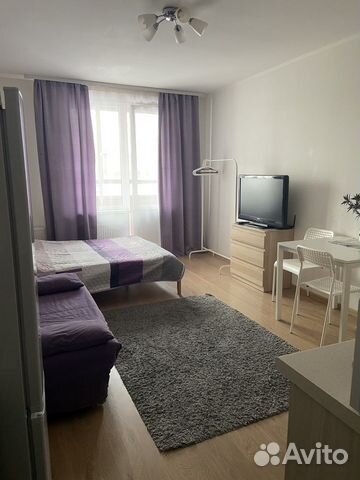 

Квартира-студия, 25 м², 2 кровати