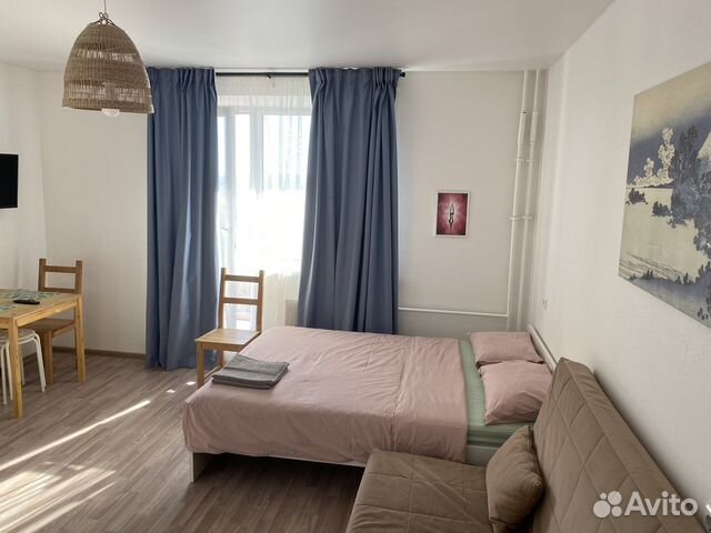 

Квартира-студия, 26 м², 2 кровати