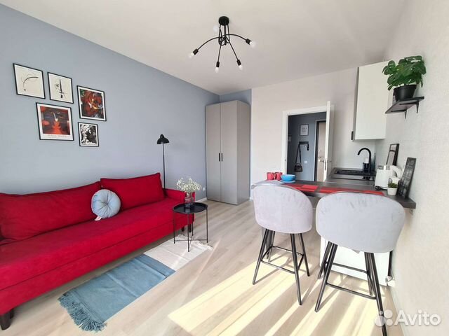 

Квартира-студия, 23 м², 1 кровать