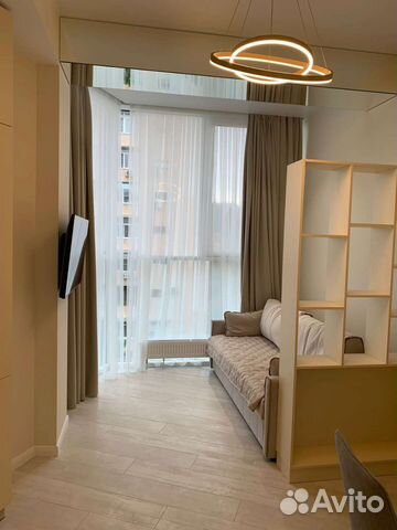 

Квартира-студия, 27 м², 2 кровати