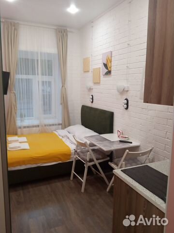 

Квартира-студия, 14 м², 1 кровать