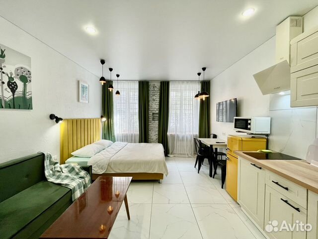 

Квартира-студия, 25 м², 2 кровати