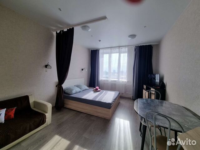 

Квартира-студия, 31 м², 2 кровати