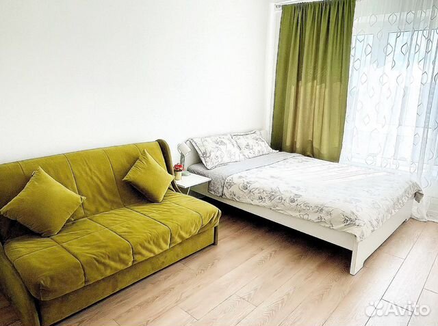 

1-к. квартира, 42 м², 3 кровати