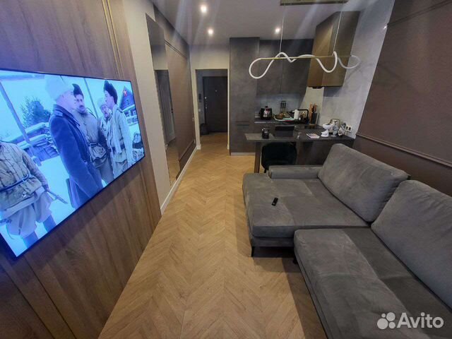 

1-к. квартира, 42 м², 2 кровати
