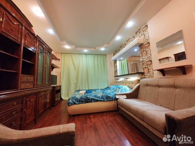 

1-к. квартира, 39 м², 2 кровати