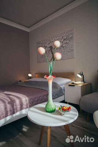 

1-к. квартира, 42 м², 2 кровати