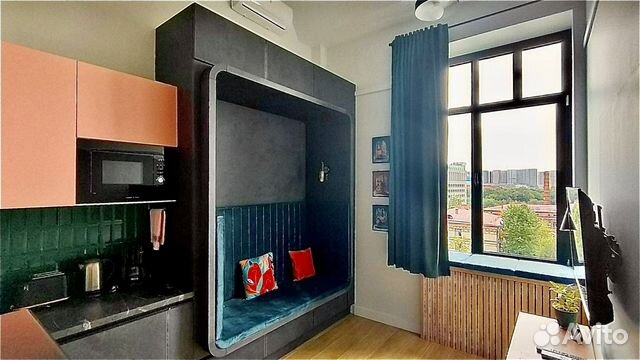 

Квартира-студия, 23 м², 1 кровать