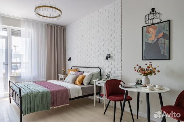 

Квартира-студия, 24,5 м², 1 кровать