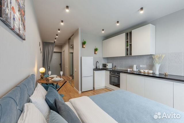 

Квартира-студия, 28 м², 1 кровать