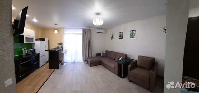 

Квартира-студия, 35 м², 2 кровати
