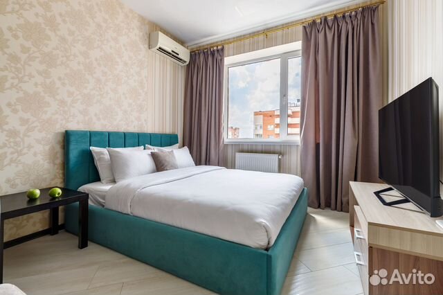 

1-к. квартира, 40 м², 2 кровати