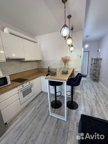 

Квартира-студия, 35 м², 1 кровать