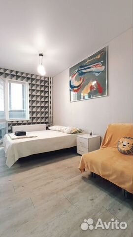 

Квартира-студия, 25 м², 2 кровати