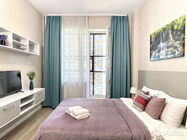 

Квартира-студия, 27 м², 1 кровать