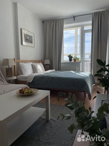 

1-к. квартира, 33 м², 2 кровати