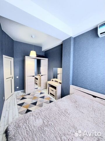 

1-к. квартира, 38 м², 2 кровати
