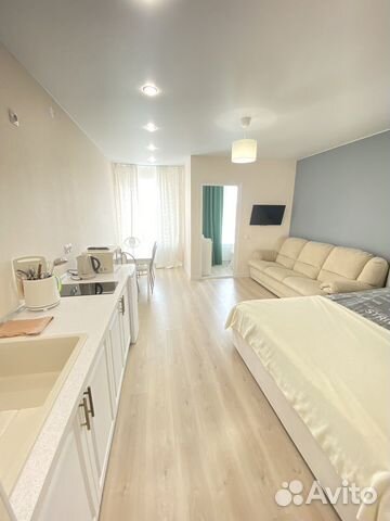 

Квартира-студия, 29 м², 2 кровати