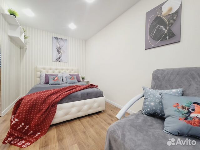 

Квартира-студия, 40 м², 2 кровати