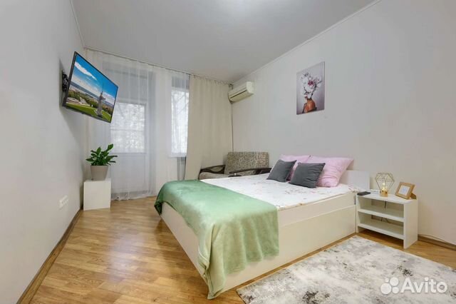 

1-к. квартира, 40 м², 2 кровати