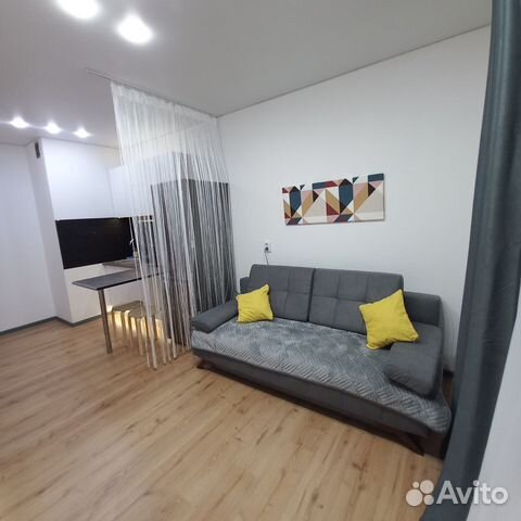 

Квартира-студия, 28 м², 2 кровати