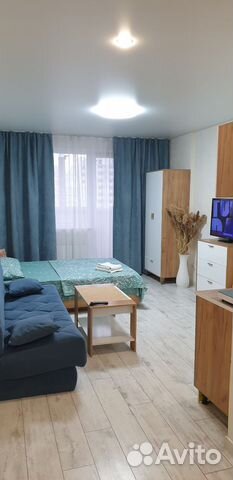 

Квартира-студия, 33 м², 2 кровати