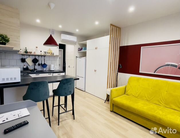

Квартира-студия, 22 м², 1 кровать
