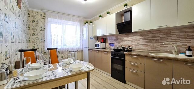 

1-к. квартира, 46 м², 3 кровати