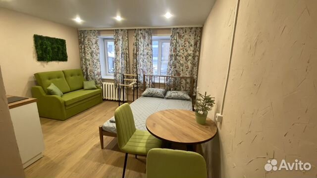 

Квартира-студия, 21 м², 2 кровати