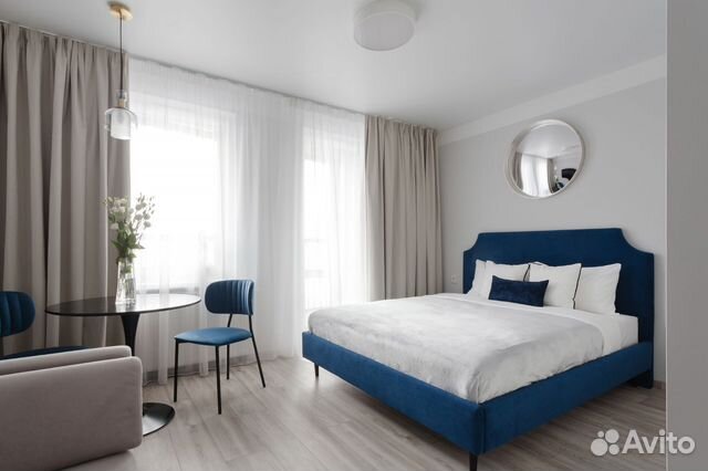 

Квартира-студия, 27 м², 2 кровати