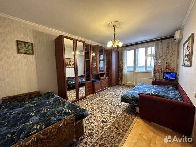 

1-к. квартира, 40 м², 3 кровати