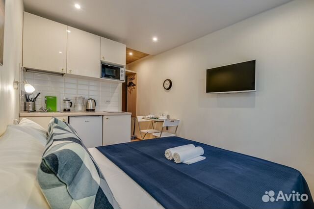 

Квартира-студия, 12 м², 1 кровать