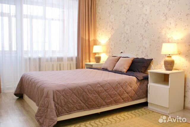 

1-к. квартира, 34 м², 2 кровати