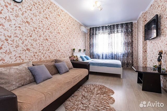 

1-к. квартира, 38 м², 2 кровати