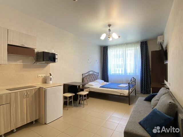 

Квартира-студия, 22 м², 2 кровати