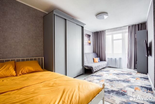 

1-к. квартира, 38 м², 2 кровати