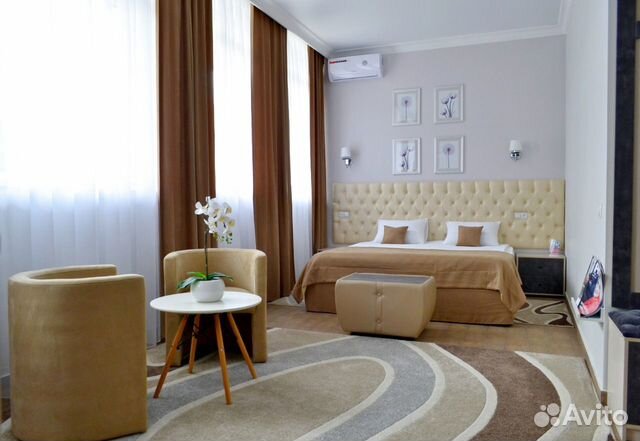 

Квартира-студия, 35 м², 2 кровати