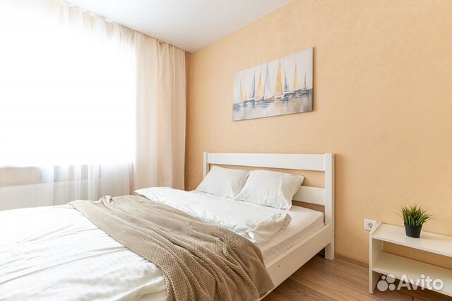 

1-к. квартира, 42 м², 2 кровати