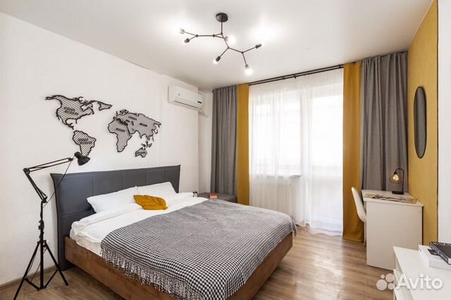 

1-к. квартира, 30 м², 2 кровати