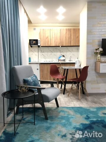 

Квартира-студия, 29 м², 2 кровати