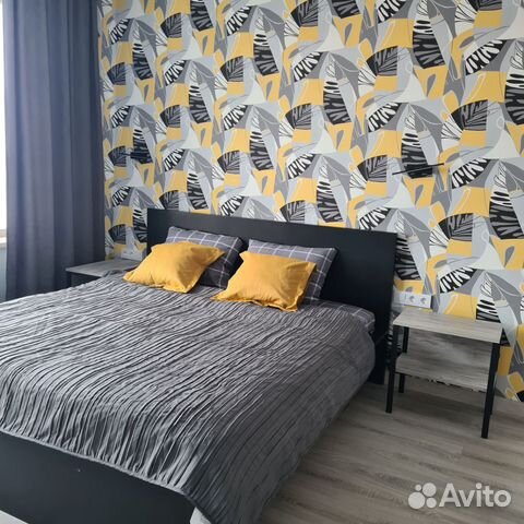 

1-к. квартира, 53 м², 2 кровати